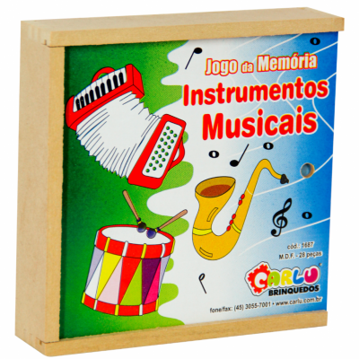 Musicalização - Memória Instrumentos Musicais