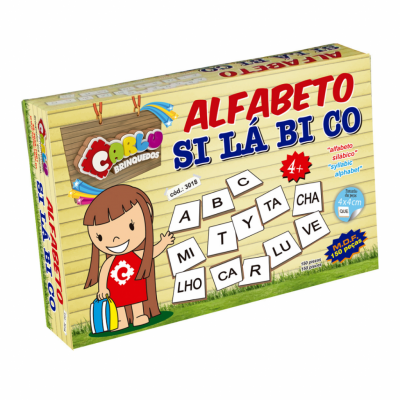 Alfabeto Silábico 150 Peças