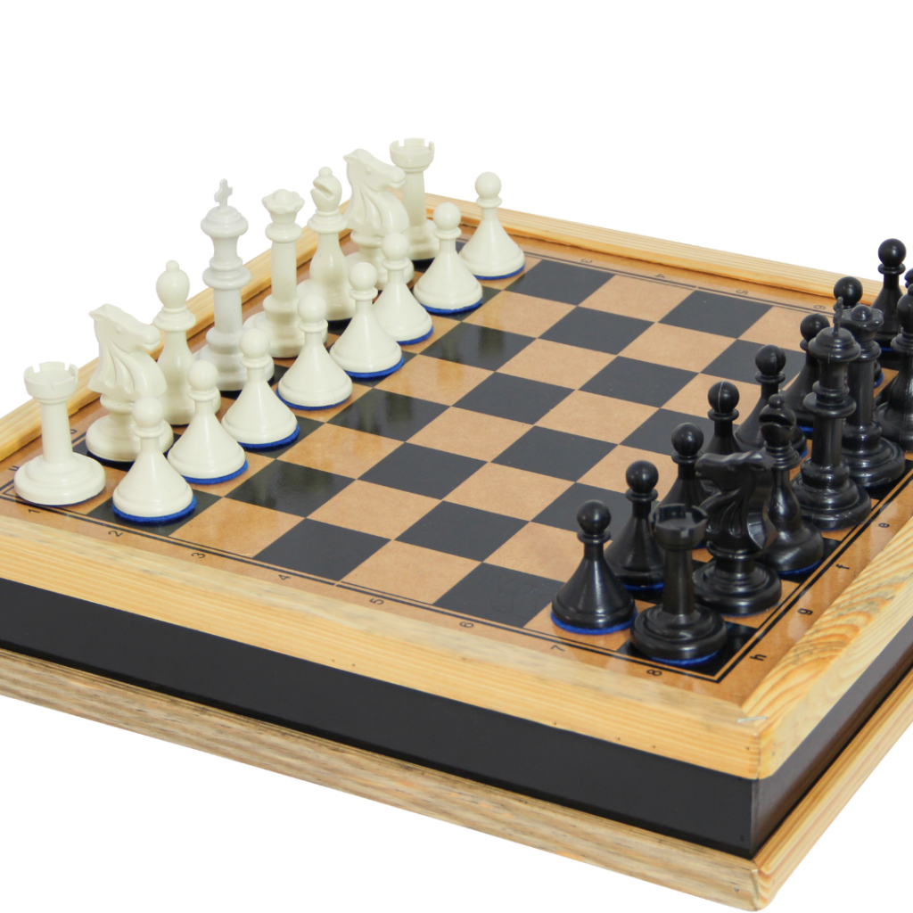 xadrez conjunto em xadrez placa, luxo xadrez jogos foto