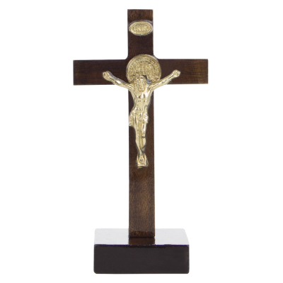 Cruz de mesa - com Medalha de São Bento