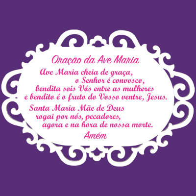 Quadro Ave Maria